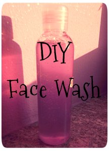 DIY Face Wash - Recipe