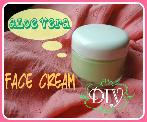 Aloe Vera Face Cream DIY  IT'S ALL IN MY HANDS